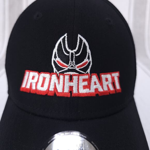 MARVEL Ironheart Hat Cap Cast + Crew Wrap Gift Fitted Mens‎ Medium Large Black - Picture 2 of 8